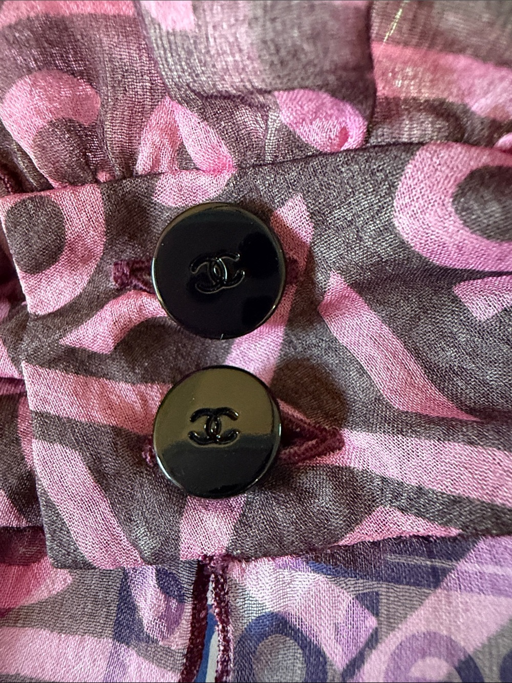 Chanel Vintage Silk Sleeveless Top - Picture 6 of 12